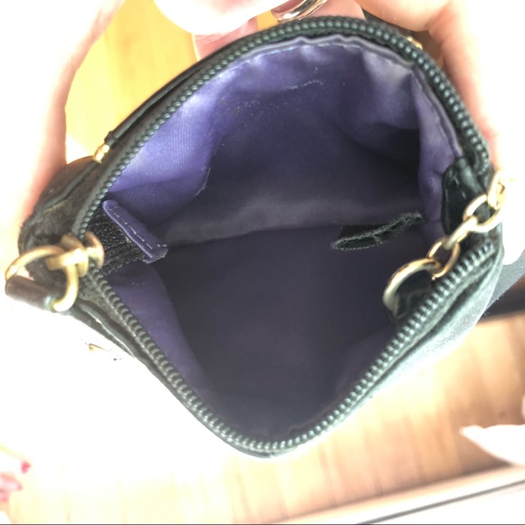 NEW! NWT Coach Amanda Black Satin Mini Skinny Card Case/Coin Purse - Picture 9 of 10